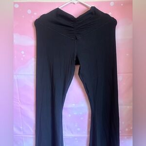 Aerie Offline Cinch Waist Flared Leggings